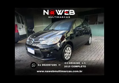 Citroen c3 1.5 origine 8v flex 4p manual 2015