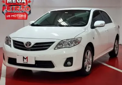 Toyota corolla xei 2.0 flex automático - 2013 - branco