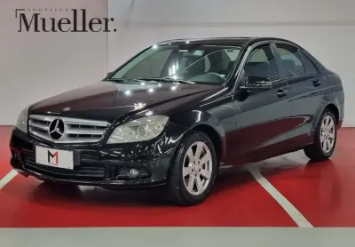 Mercedes-benz c 200 avantgarde kompressor 1.8 gasolina automatizado - 2010 - preto