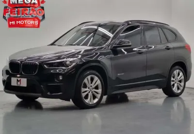 Bmw x1 sdrive 20i active 2.0 turbo flex automático - 2017 - preto