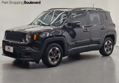 Jeep renegade 1.8 flex automático - 2018 - preta