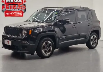 Jeep renegade 1.8 flex automático - 2018 - preta