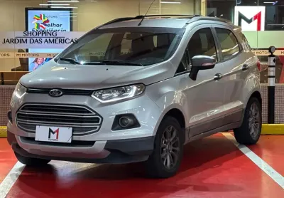 Ford ecosport freestyle 2.0  16v flex 4p manual - 2015 - prata