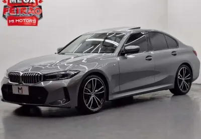 Bmw 320i m sport 2.0 turbo  active flex - 2024 - cinza