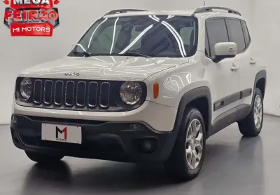 Jeep renegade longitude 2.0 diesel 4x4 automático - 2016 - branca