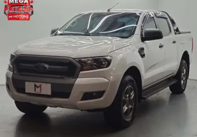 Ford ranger xls cd 2.2 4x4 diesel automático - 2017 - branco