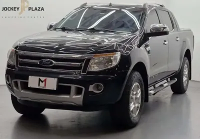 Ford ranger limited cd 3.2 4x4 diesel automático - 2013 - azul