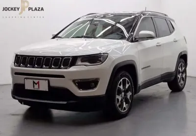 Jeep compass limited 2.0 flex automático - 2017 - branco