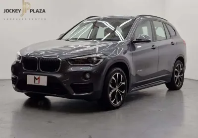 Bmw x1 xdrive 25i sport active 2.0 turbo flex automático - 2018 - cinza