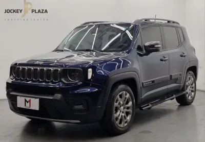 Jeep renegade longitude 1.3 t270 flex automatico - 2025-  azul