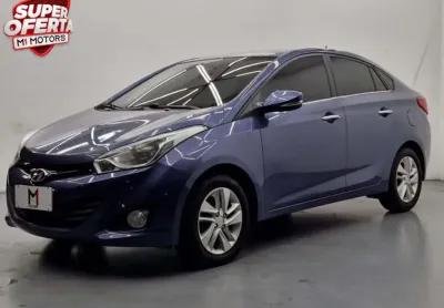 Hyundai hb20s 1.6 premium flex automático - 2015 - azul