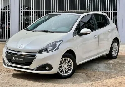 208 allure 1.6 automatico 2017 - baixa quilometragem 