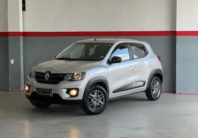 Renault kwid intense 2021/2022 baixo km + pneus novos - impecável