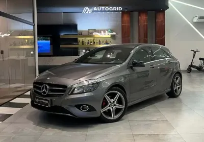 Mercedes-benz classe a a 200 1.6 tb 16v style 156cv aut.  - cinza - 2014/2014