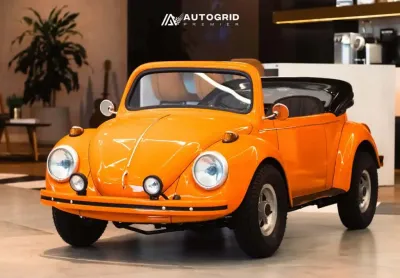 Volkswagen fusca mini fusca - laranja - 2023/2023