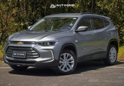 Chevrolet tracker ltz 1.0 turbo 12v flex aut.  - prata - 2023/2024