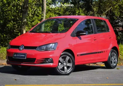 Volkswagen fox  1.6 mi run 8v  - vermelha - 2017/2017