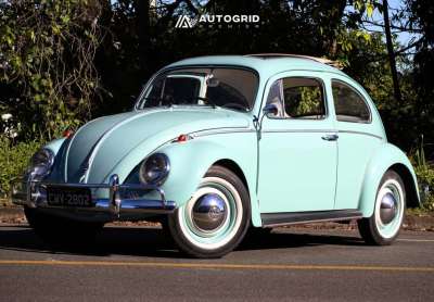 Volkswagen fusca 1.2 8v 2p  0 a 0 - azul - 1961/1961