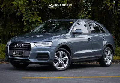 Audi q3 1.4 tfsi/tfsi flex s-tronic 5p  - azul - 2016/2016