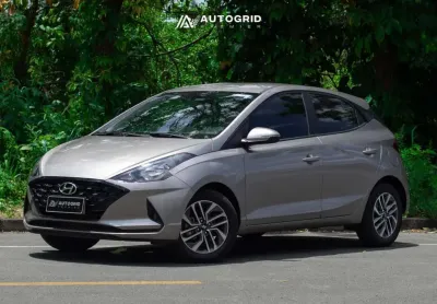 Hyundai hb20 evolution 1.0 tb flex 12v aut.  - prata - 2021/2022