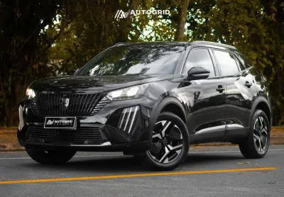 Peugeot 2008 Allure 1.0 Turbo Flex 5p Aut. - Preta - 2024/2025