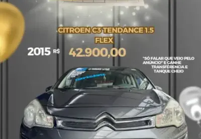 Citroen c3 tendance 1.5 8v flex 2015