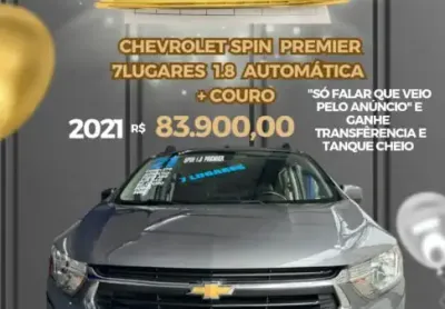 Chevrolet spin premier 1.8 automática 2021