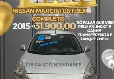 Nissan march 1.0s flex 2015