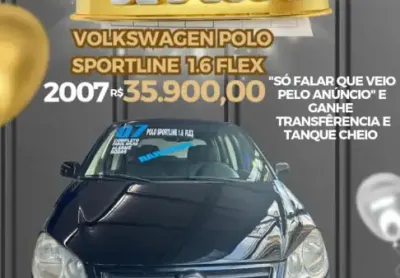 Volkswagen polo sportline 1.6 flex 2007