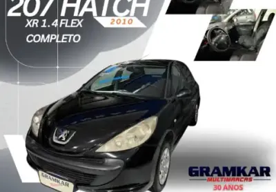 Peugeot 207 hatch  xr 1.4 flex  2010