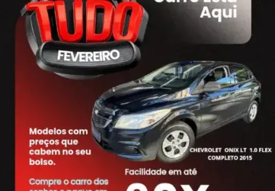 Chevrolet onix lt  1.0 flex 2015