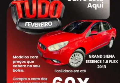 Fiat grand siena 1.6 essence flex 2013