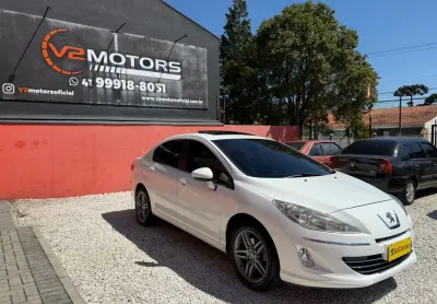 Peugeot 408 sedan griffe 1.6 turbo com teto solar 2014!!! 