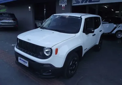 Jeep renegade 1.8 automático flex 2018/2018 branco