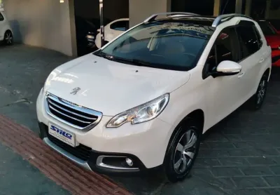 Peugeot 2008 griffe 1.6 flex + teto panorâmico 2015/2016 branco