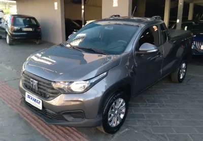 Fiat strada freedom 1.3 cabine simples plus 2022/2023 cinza