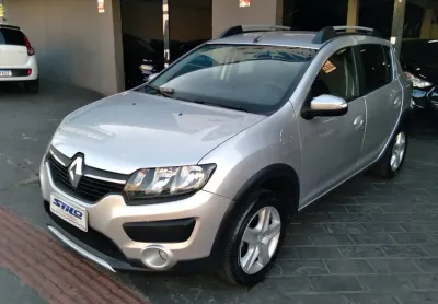 Renault sandero stepway 1.6 flex 2018/2019 prata