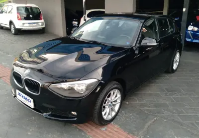 Bmw 116i 1.6 turbo automático 2013/2014 preto