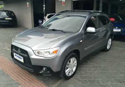 Mitsubishi asx 2.0 automático + borboleta 2011/2012 cinza