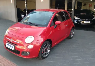 Fiat 500 sport air 1.4 2012/2012 vermelho