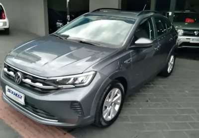 Volkswagen Nivus Comfortline 1.0 Turbo 200 TSI Automático + Borboleta Flex 2021/2021 Cinza
