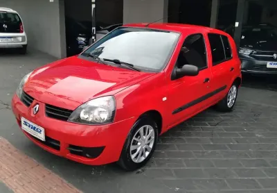 Renault clio campus 1.0 flex 2010/2011 vermelho
