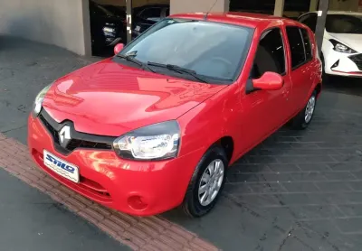 Renault clio expression 1.0 flex 2015/2016 vermelho