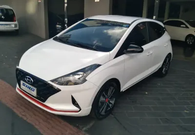 Hyundai hb20 sport 1.0 turbo automático + borboleta flex 2020/2021 branco
