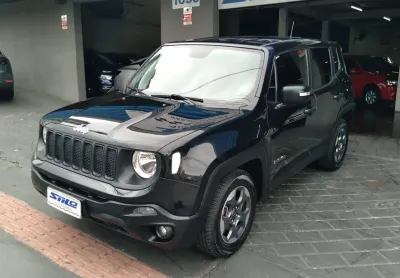 Jeep renegade 1.8 automático flex 2019/2020 preto