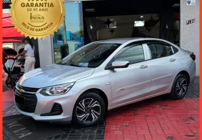 Chevrolet onix plus 1.0 12v tb flex aut. 4p 2020  - 1 ano de garanti 