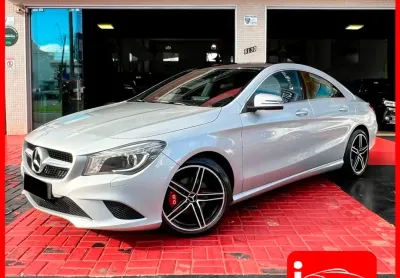 Mercedes-benz cla-200 first edition 1.6 tb 16v aut. 2014 baixo km/teto panoramico