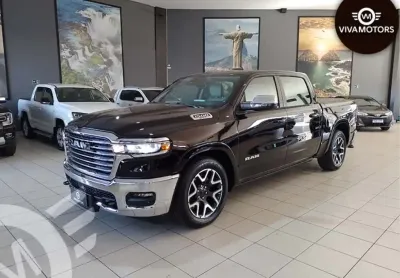 Ram 1500 2025 3.0 hurricane 6 biturbo gasolina laramie cd 4x4 automático