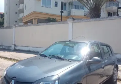 Clio hatch 2015 expression 1.0 flex/gnv - completo - lindo carro 