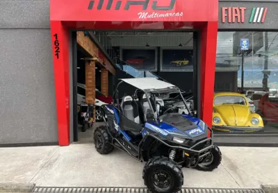 Polaris quadriciclo rzr s 900 eps blue fire latin